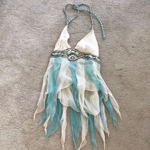 Bebe beaded Top size M